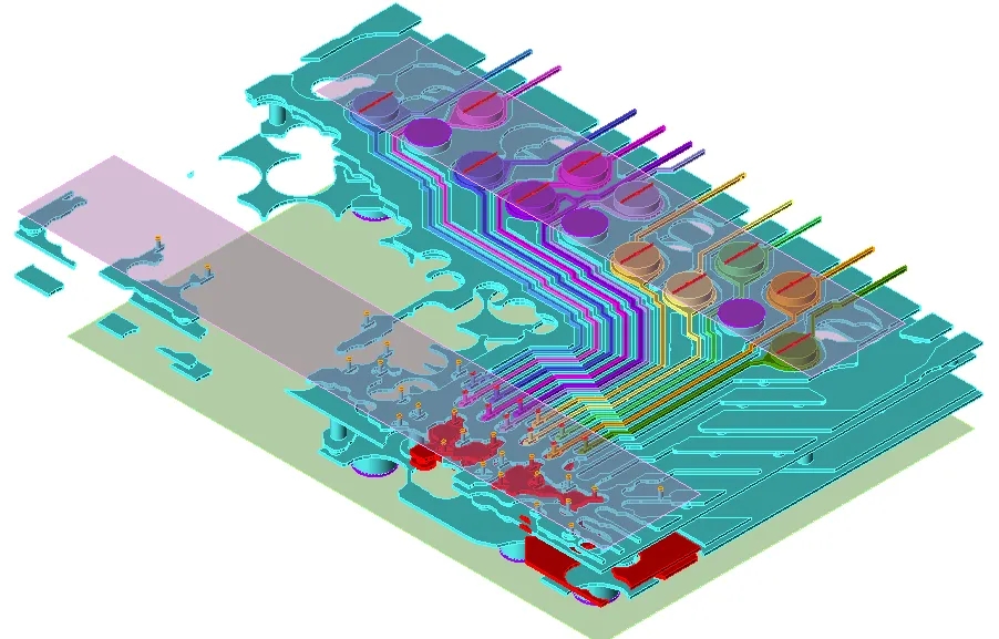 系統鏈路并行信號完整性分析與仿真